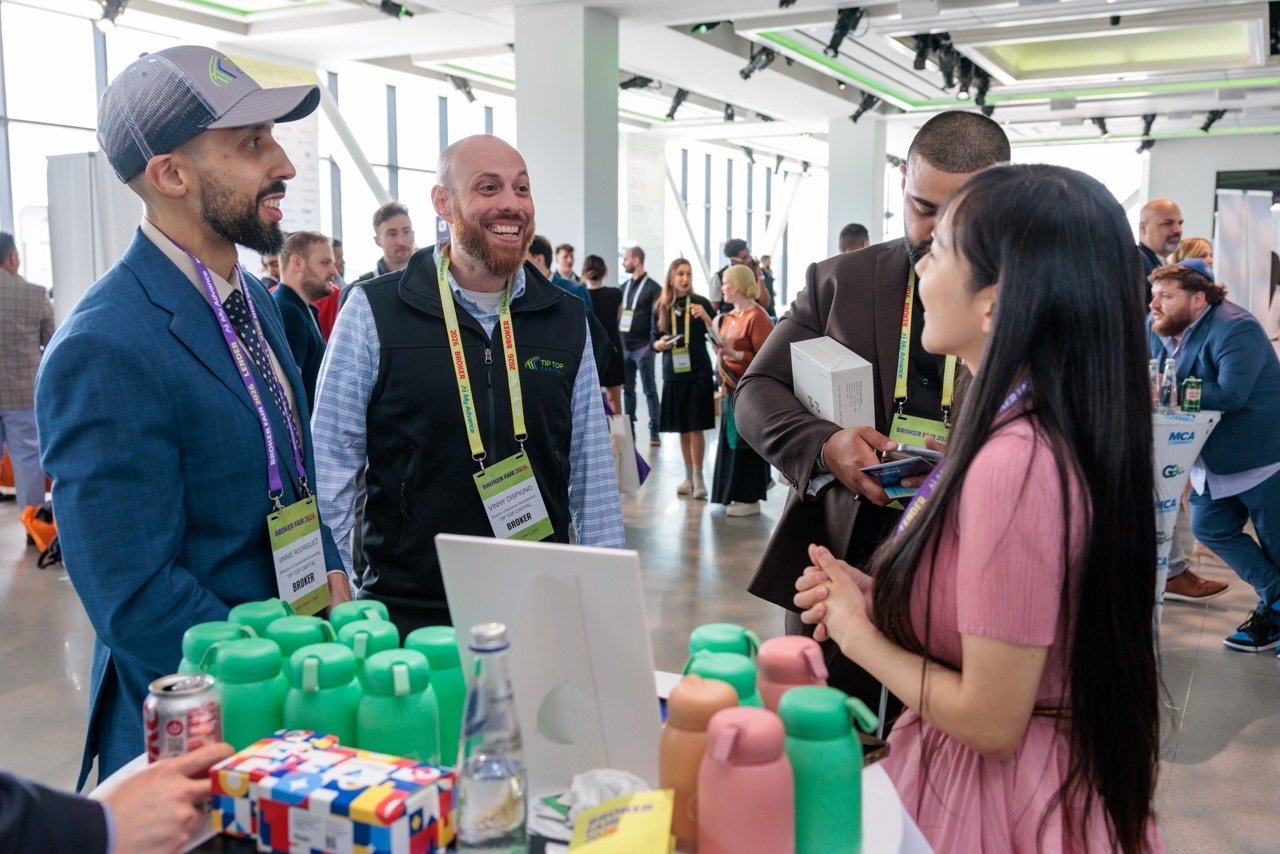 Vinnie Rodriguez working a room at an industry conference