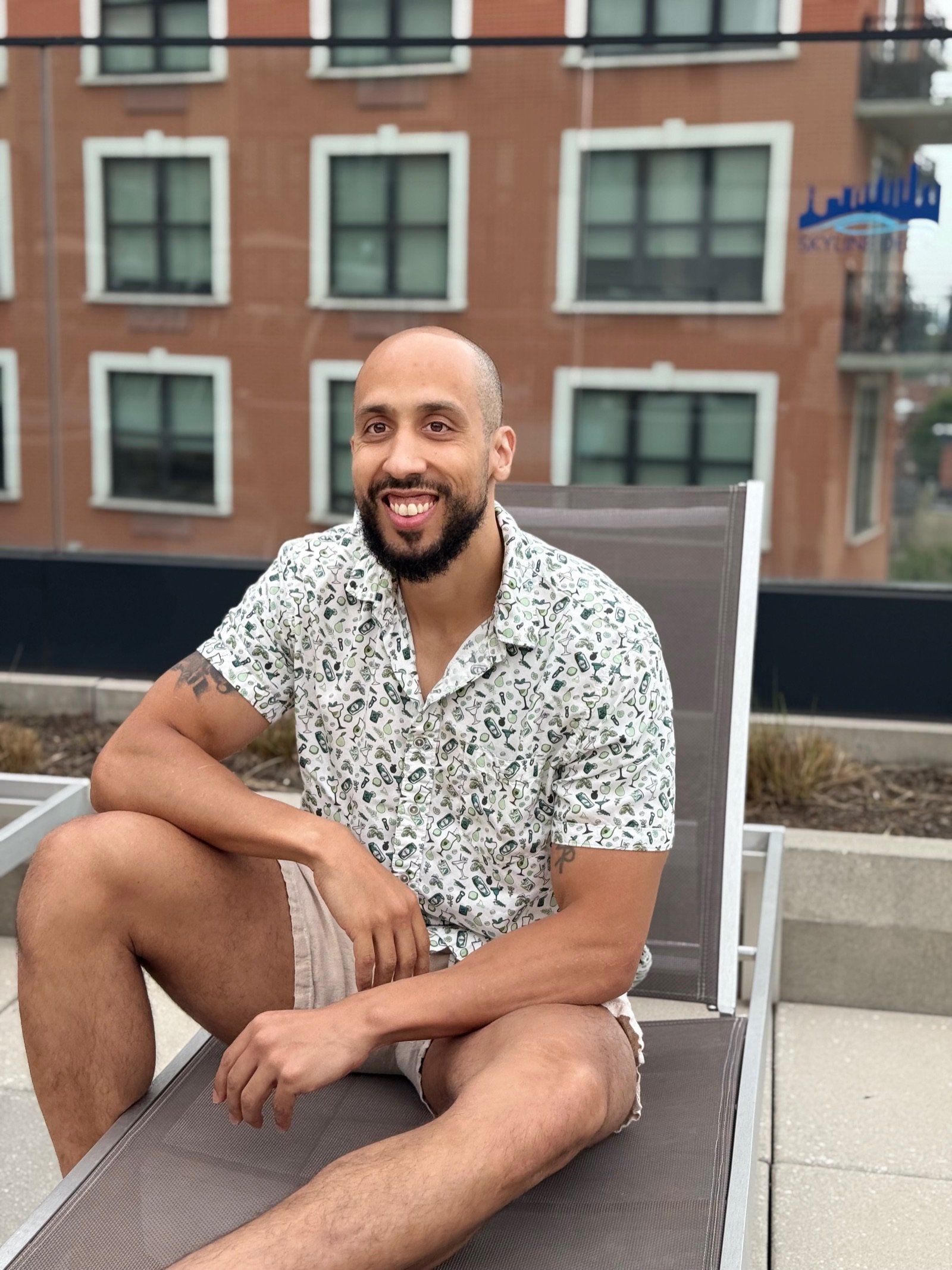 Vinnie Rodriguez smiling