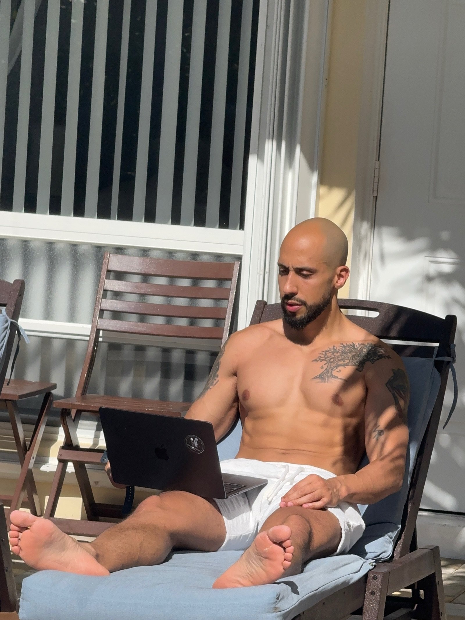 Vinnie Rodriguez working remotely